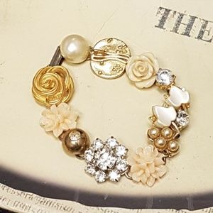 Flower Link Bracelet